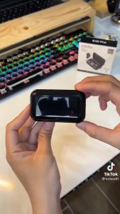 Tai nghe bluetooth S10 Pro cao cấp V5.2 cảm ứng vân tay hỗ trợ đàm thoại nghe nhạc 10h kiêm sạc dự phòng 3500mAh