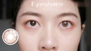（COD）EYESHARE Kính áp tròng màu mới Màu tím lens