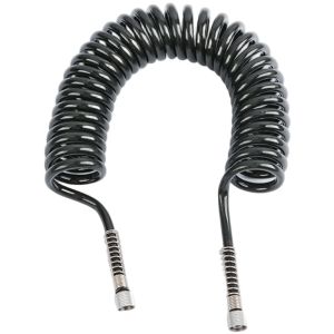 PU Air Hose Spring Pneumatic Hose 1/8 Inch Thread Black Flexible Airbrush Paint Spray Tube For Model Painting Furniture