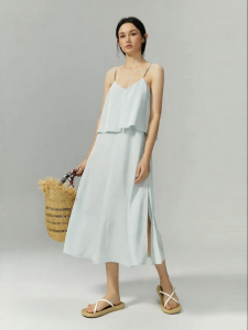 Menthol Style Midi Designer Dress