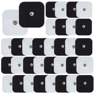 5*5cm TENS Unit Replacement Pads Non-woven Self-Adhesive for Digital Massager Therapy Patches Body Sticker for Pain Relief