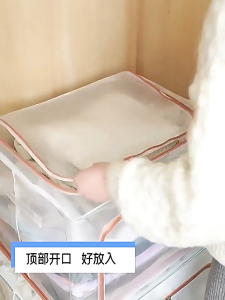 [SG Stock] Foldable Clothing Storage Box Clothing Organizer Box Steel Frame Box Waterproof Breathable| 24L | 110L ﻿