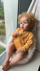 [Đủ mẫu đủ size] Búp Liam Thân Gòn Mềm Mại Reborn Vinyl Doll