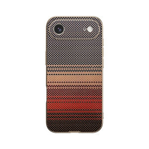HANNUO | Ultra Thin Kevlar Pattern Shockproof Full Lens Protection Case for iPhone Air 17 Pro Max