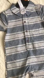 Baju Baby Murah Jumper Romper Baby Boy Clothing Bodysuit (Size 6 Months)