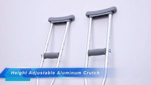 DSU - Tongkat Medis Kruk Ketiak Alat Bantu Jalan Tongkat Ketiak Penunjang Gerak Stainless Steel