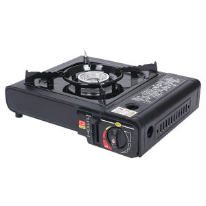 【New Arrival】Portable Gas Stove Single-Burner Butane Stove Adjustable Cassette Furnace Windproof for Indoor & Outdoor Cooking