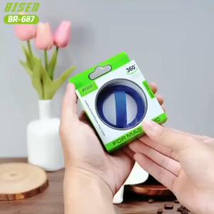 BISEN BR-687 Silicone Magnetic Phone Ring Holder 360 Rotation Anti Drop