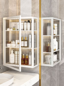 DOOPO | No-Drilling Wall Mounted Bathroom Storage Shelf