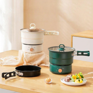 Multi-Function Portable Folding Electric Cooker 110V