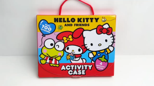 Hello Kitty & Friends 4 Books Activity Case Gift Set For Kids with 700 Stickers