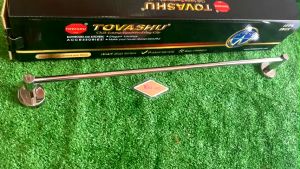 [HCM]Thanh treo khăn tắm Tovashu KAG-304SU182 Giá treo khăn phòng tắm Inox hộp cao cấp SUS304 Nhật Bản