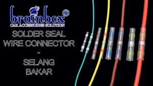 Heat Shrink Solder Wire Waterproof Hot Seal Cable Connector Selang Bakar Sambungan Kabel Insulator