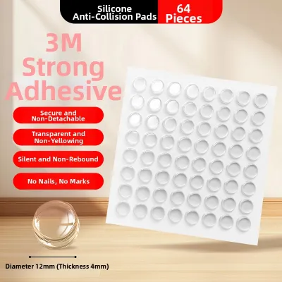 3M | Transparent Silicon Collision Protection Pad Anti-Collision and Cushioning