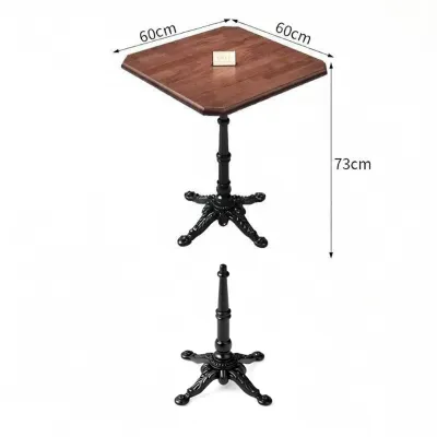 AYIJIE | Retro Industrial Style Solid Wood Restaurant Furniture