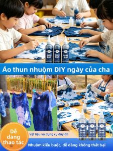 XIAOXIONGERBAN | Bộ Kit Áo Thun Batik Handmade cho Trẻ Em