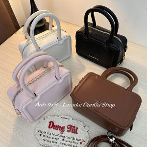 Túi nữ quai cầm + đeo chéo size 18 kiểu dáng cốp full màu