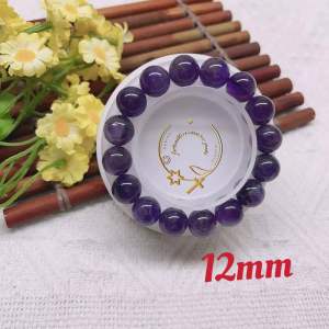 Fortune Bliss Natural Amethyst Lucky Charm Bracelet