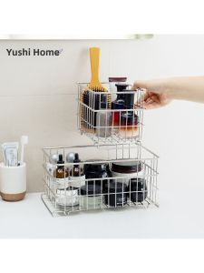 YUSHIJIA | Bathroom Shelf Basket Stainless Steel