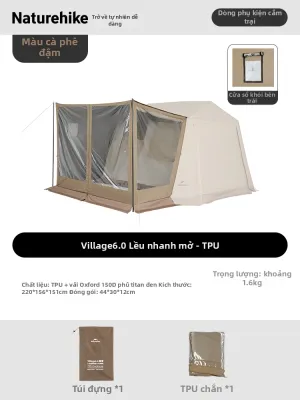 NatureHike | Lều cắm trại tự bung Village 6.0