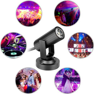1W LED Beam Light Spotlight Effect Stage Lighting Lamp for KTV DJ Bar Disco