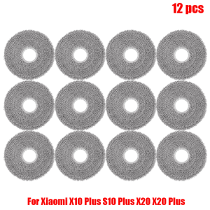 Mop Cloth For Xiaomi Robot Vacuum Parts For Xiaomi X10 X20 Max For Dreame L20 Ultra L30 Ultra L10s Pro Ultra X40 Ultra