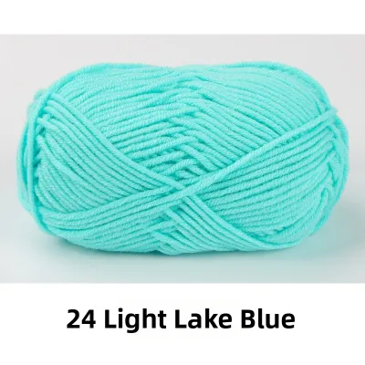 Soft Chunky Milk Cotton Yarn for Crochet and DIY