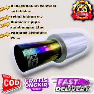 kenalpot mobil suara empuk bulet