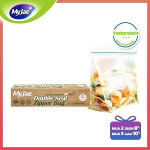 Túi zip MyJae hai đường kéo tự huỷ sinh học (size XL)