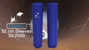 Weldas Welding Protective Arm Sleeves - Permanently Flame-Retardant Fabric Welders Sleeves for Arm Protection Fully Adjustable Cuff Multi-Size Universal Fit - Model 33-2320