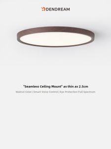 DENGJIAN | Smart Xiaomi-connected Super Thin Vintage Ceiling Light