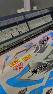 Custom Decal Stiker Full Body KLX GORDON - Dekal Sticker Variasi Motor KLX GORDON SDA.02