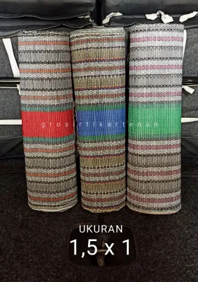 Tikar tenun murah 15 x 1 hajatan piknik tradisional termurah
