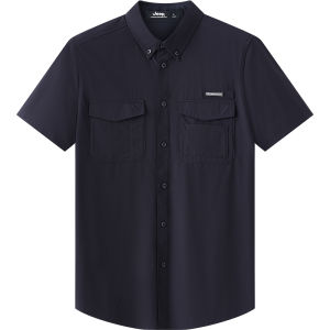 Jeep | Jeep Official Cool Feeling Lightweight Outdoor Breathable Mens Casual Shirt Spring Summer Half Sleeve Nylon Polo Neck City Outdoor