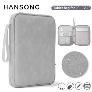 Tablet Sleeve Bag for iPad Pro 12.9 11 inch iPad 10th Air 5 4 3 10.9 10.2 inch 9th 8th 7th Generation Waterproof Zipper Pouch