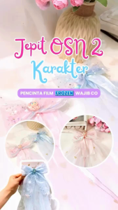 Jepit  PITA TILE LONG - Jepit Rambut Anak Princess Ballerina Eropa