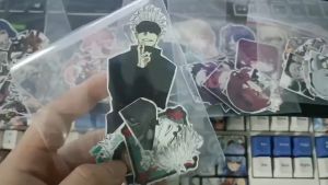 Jujutsu Kaisen - Set 10/15 Sticker Satoru Gojo/Gojo anime/manga Jujutsu Kaisen / chú thuật hồi chiến hình dán trang trí vali điện thoại laptop mũ bảo hiểm.. siêu đẹp chống nước chống xước