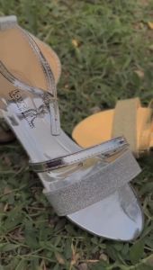 EL STORE - High Heels SHIFA Sandal Wanita Tali Silang Gliter Glamor Mewah
