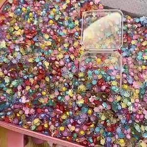 100Pcs Mini Resin Turtles Night Glow Turtle Figurines Multi-Function Glow in The Night Turtle Miniatures for Micro Landscaping