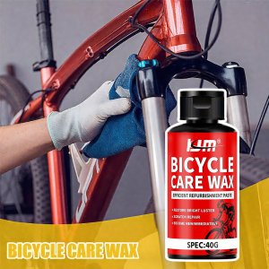 KJM 40g Bicycle Care Wax Scratch Repair Polishing Paste for Bike Frames Helmets Metal Parts - Bike Maintenance Product