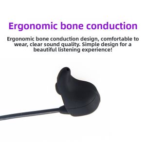 First | Bone Conduction Noise Reduction Hidden Earphone