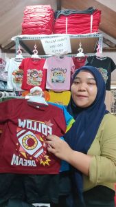 Baju Setelan Kaos Anak Laki Laki Karakter Astronot Cowok Keren Umur 1 - 10 Tahun - Code8.id - DTF