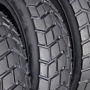 Dual Sports Tire Motorcycle 17 Tubeless Gulong Ligid All Season On/ Off Road  - Red Indian