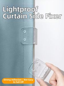 Light Blocking Curtain Gap Seal Edge Clip On No Drill