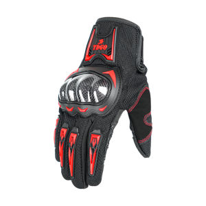 YESMAX | Găng Tay Lái Xe Máy Bảo Vệ Thoáng Khí Carbon Fiber Cảm Ứng Màn Hình