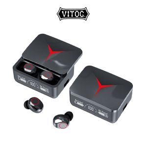 ♥FREE Shipping+COD♥ New M90 Pro Wireless Headphones Bluetooth Earphones TWS 2000mAh LED 9D Stereo Sports Waterproof Earbuds Headsets Earphone Headphone