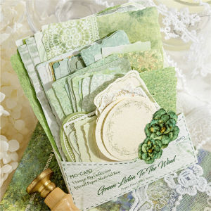 Special Paper Material Pack for Scrapbooking Versatile Post Office Float Painting Basic Essential Decorative Label