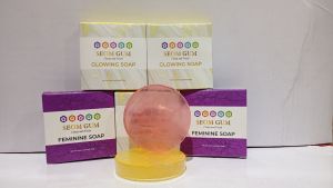ISI 10PCS SABUN SEOM GUM GLOWING SOAP & FEMININE SOAP