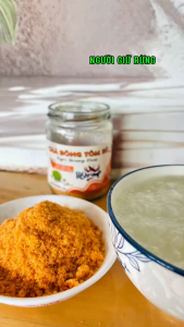 Chà Bông Tôm Ăn Dặm Cho Bé | Không Thịt Heo – Tôm Rừng Tự Nhiên Sạch & An Toàn