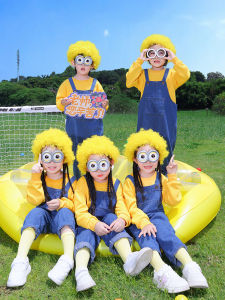 SHABAOSHI | Kids Performance Outfit Minion Theme